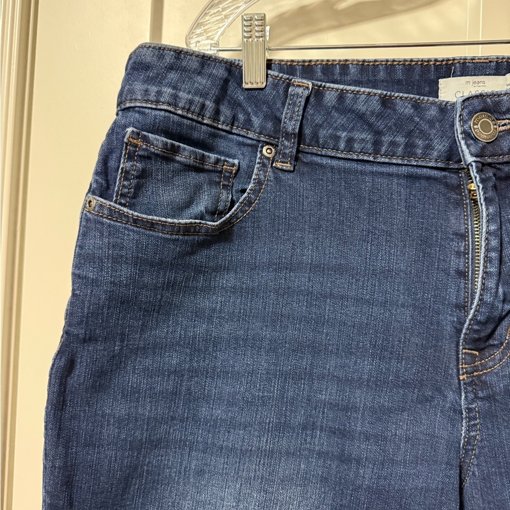Maurices mjeans Mid Rise Slim Boot Classic Blue Women's Jeans Size 18W - Picture 5 of 11